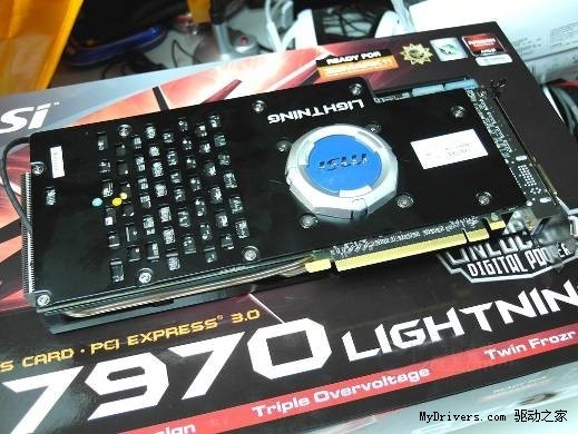 超频至1.8GHz 微星R7970 Lightning卡皇上市