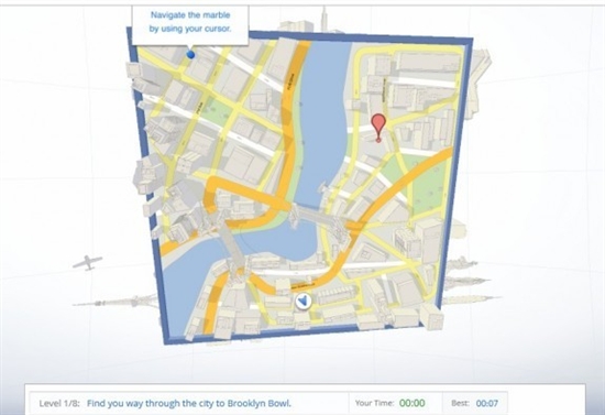 谷歌发布地图游戏Cube 在城市旅行中学习功能