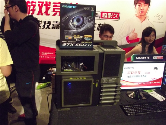 NVIDIA游戏群英汇2012汇总：展位&Showgirl篇