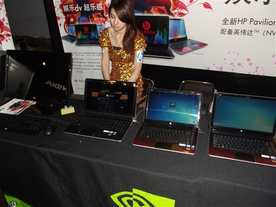 NVIDIA游戏群英汇2012汇总：展位&Showgirl篇