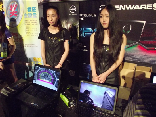 NVIDIA游戏群英汇2012汇总：展位&Showgirl篇