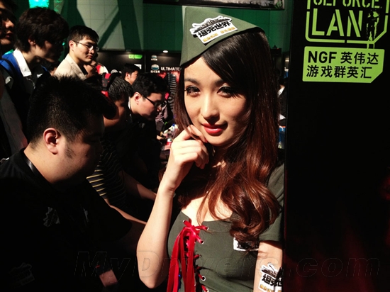 NVIDIA游戏群英汇2012汇总：展位&Showgirl篇