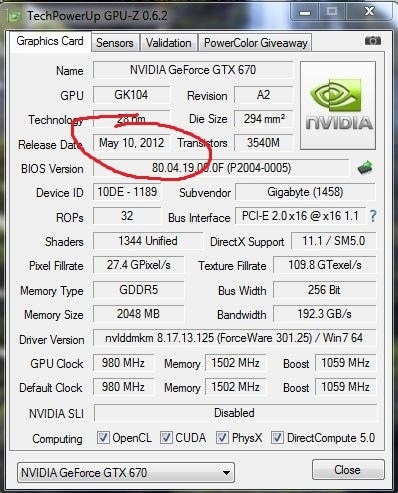 技嘉GTX 670超频版也曝了