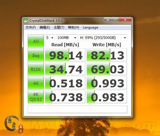 原生USB3.0 网友测试雷德曼剑圣机箱