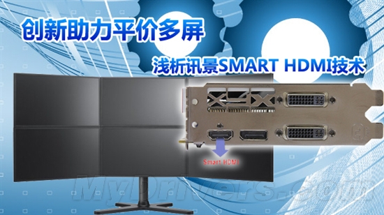 创新助力平价多屏 浅析讯景SMART HDMI技术