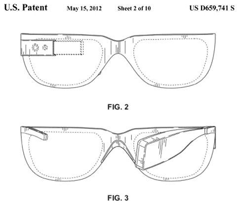 谷歌眼镜获三项设计专利：部分员工已使用