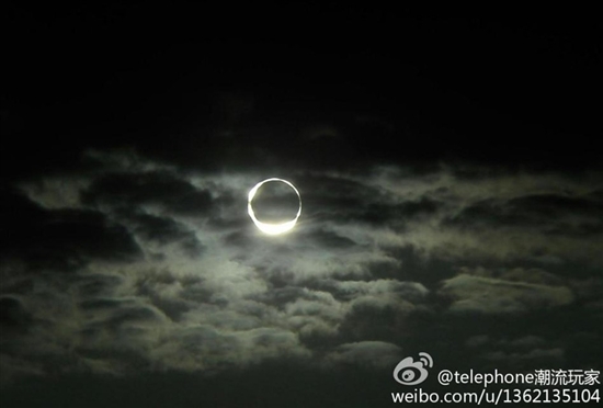 我国21日晨可观日环食 最长达4分33秒