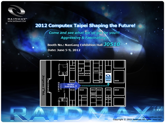 神秘新品加极致水冷 雷德曼台北Computex 2012敬请期待