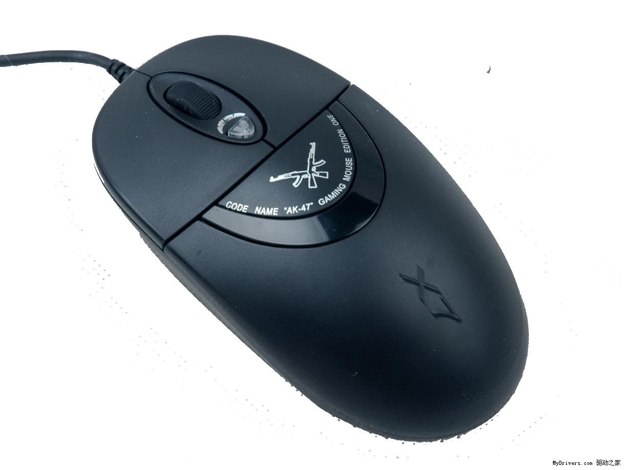 鼠标中的ak47双飞燕x7全速冲锋枪