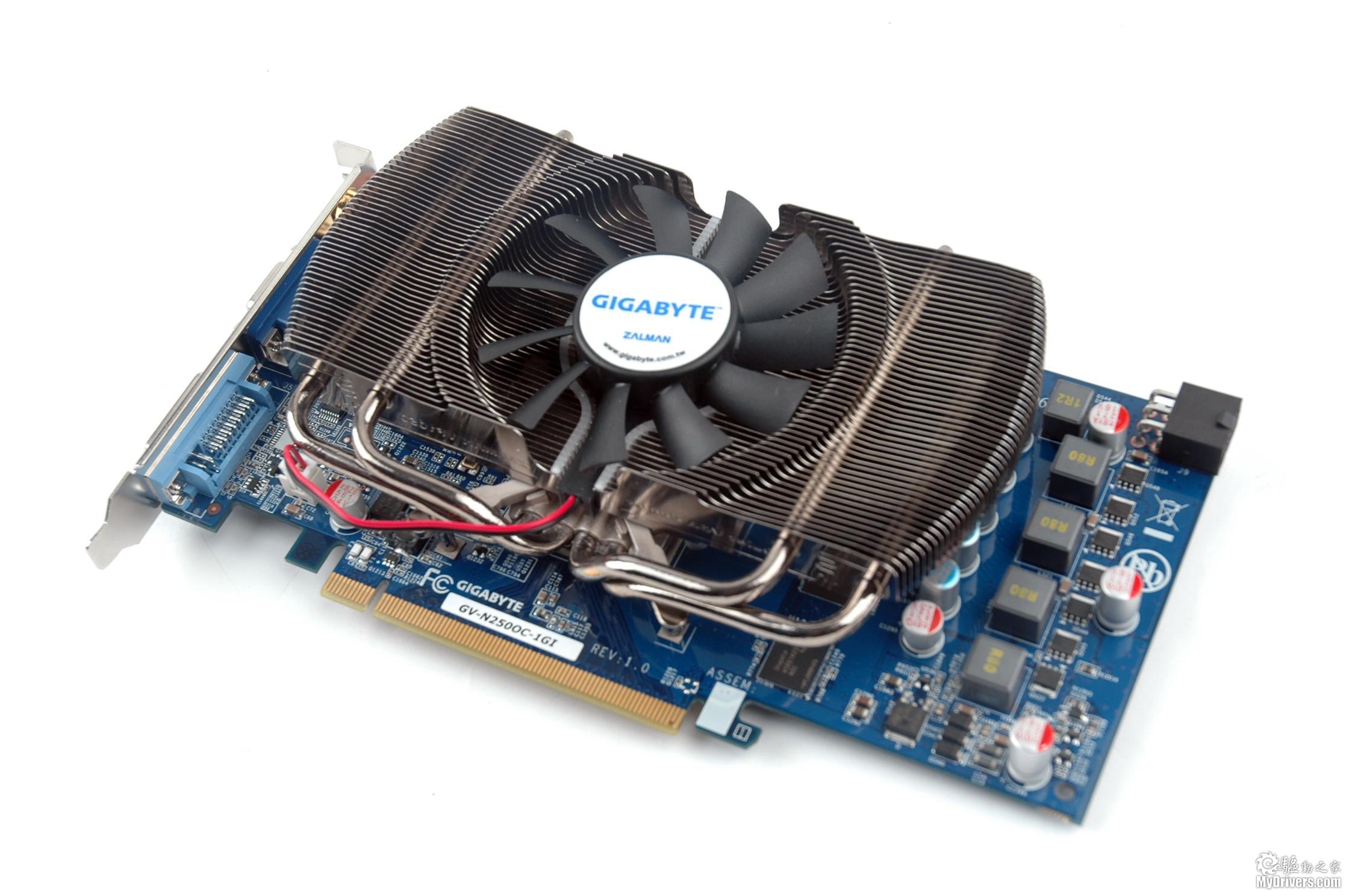 一线回归技嘉gts250显卡全面测试