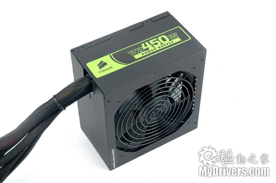 中端电源典范 海盗船vx450w评测