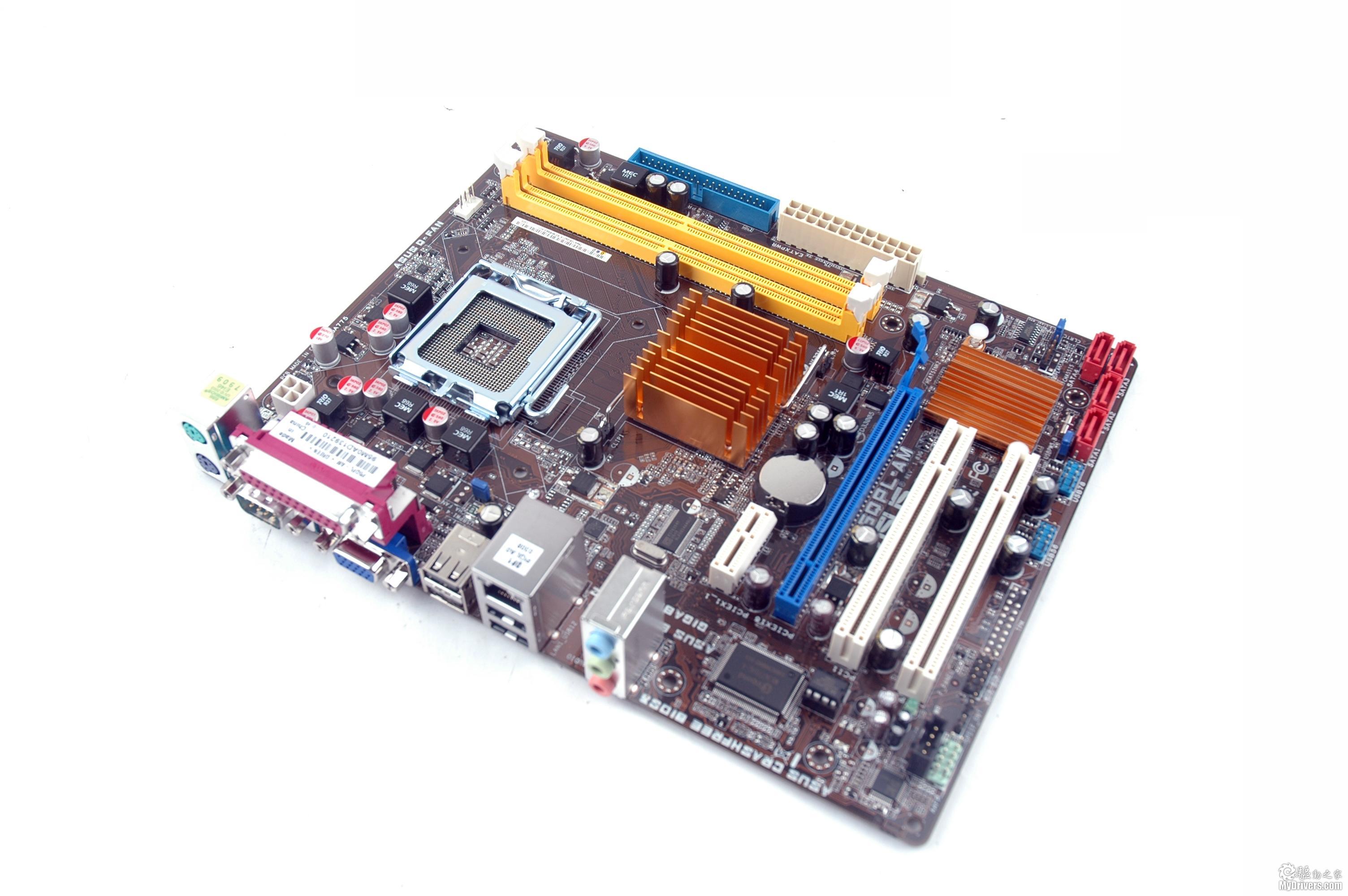 入门级整合主板也超频华硕p5qplam主板评测