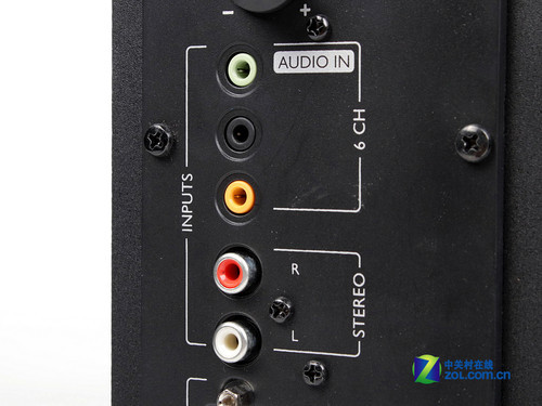 罗技z506音箱:音频输入接口