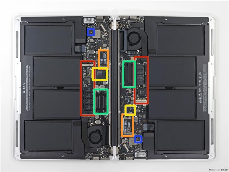 内部大变样 新macbook air大卸八块