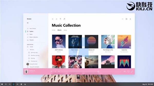 ëع飡΢ԱWin10 UI±仯NeonЧ