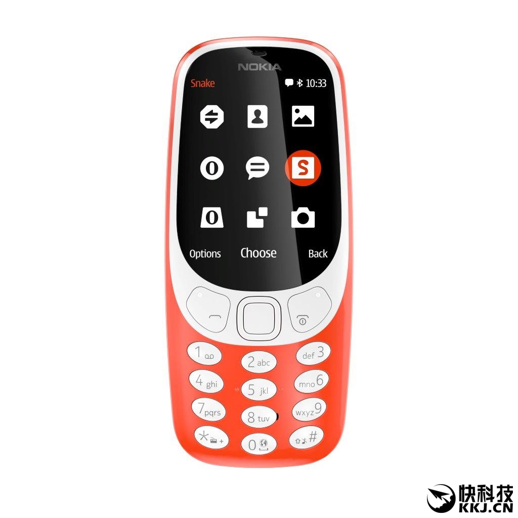 诺基亚发布全新神机3310:配色亮骚