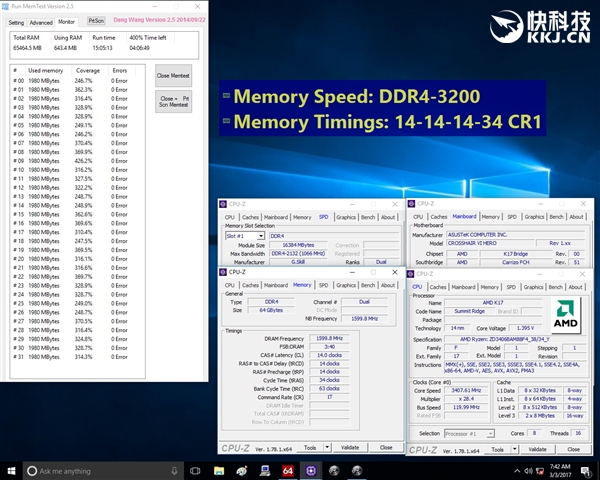 ֥�淢��64GB DDR4-3466�ڴ棺רΪAMD Ryzen�Ż�