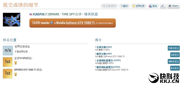 GTX 1080 Ti�񱩳�Ƶ�Ƽ�¼��Titan X�ٲ�������