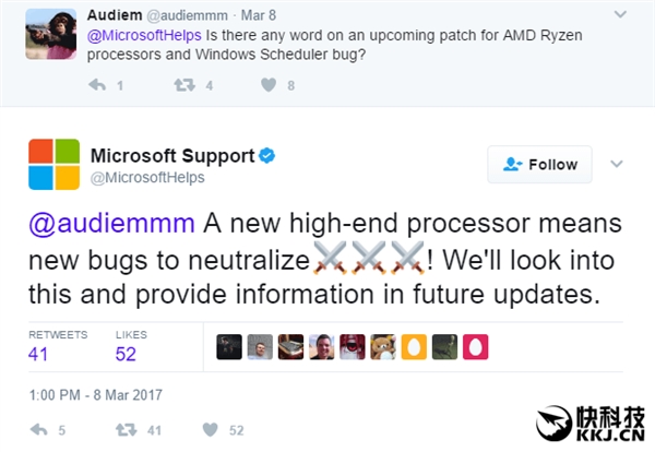 AMD��Ryzen����֧��Win10/Win7 ���߳�ûë����