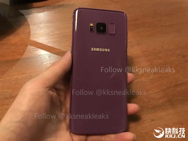 ����Galaxy S8ȫ����ɫ�ع⣺���ϻ�ɫ������