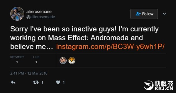 BioWare����MEA��̱������������֮��