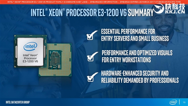 ���ٽ����ģ�Xeon E3-1200 v6����������û����
