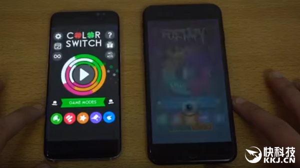 ����S8�����ٶȶԱ�iPhone 7 Plus�������걬