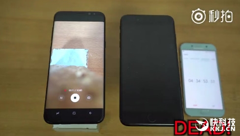 ����S8+/iPhone 7+�����ԱȲ��ԣ������ʤ��