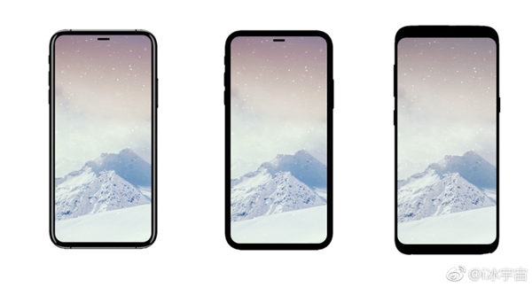 iPhone 8/����S8��۶Աȣ�ͬ��һ�ű�ֽ������