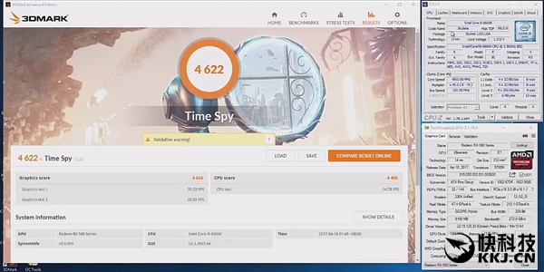 AMD RX 580��ȫ�ܷ֡���Ƶ���ԣ�һ��������