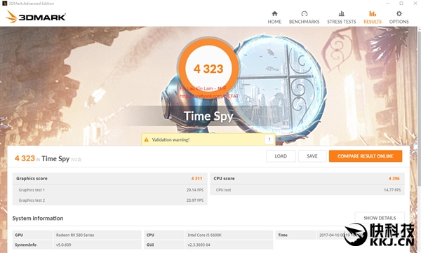 AMD RX 580��ȫ�ܷ֡���Ƶ���ԣ�һ��������