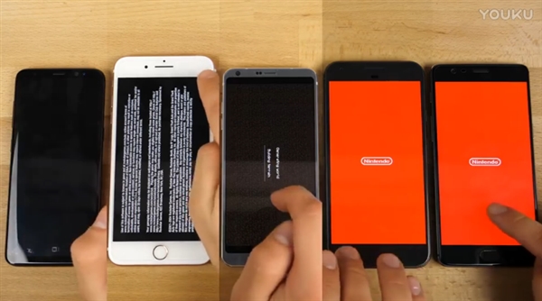 ����S8/iPhone 7�ٶȶԱȣ��ر���������ֻ�������