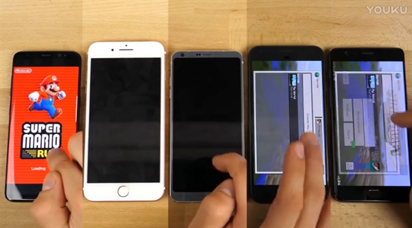 ����S8/iPhone 7�ٶȶԱȣ��ر���������ֻ�������