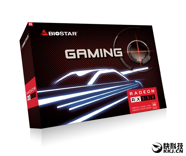 �������AMD RX 580/570/550��Ʒ�ƺ���ͼ��