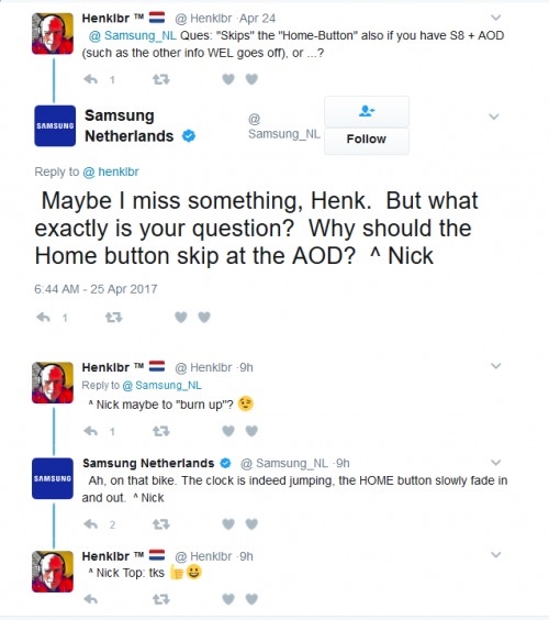 ����S8�ս�OLED����������Home��������λ