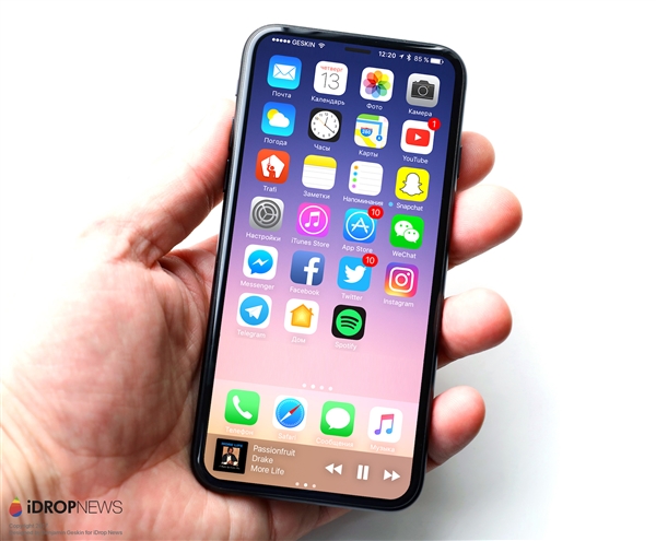 ��Ļ�����ͣ�iPhone 8��8 Plus�ع⣺����˫����ͷ