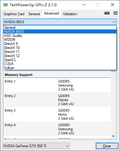 ԿʶGPU-Z 2.1.0߼һ