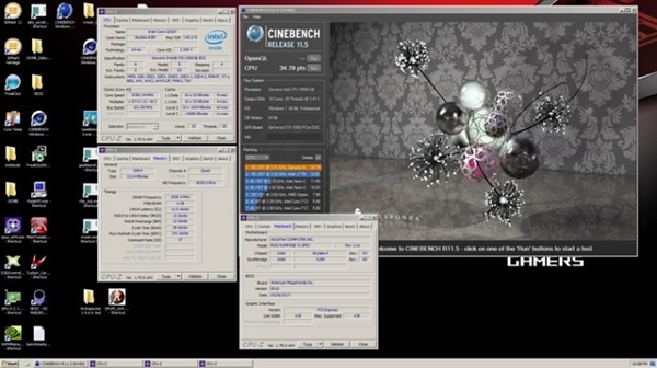 Intel Core i9-7900X��Ƶ��5.7GHz��Ȼ���������¼