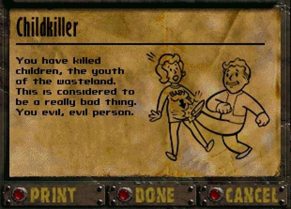 游戏里 我们为何不能杀死“熊孩子”?