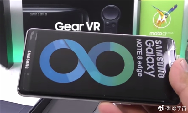 ����Note 8��û¶��ͱ�ɽկ�ˣ���Ļ�����ڱߴ�