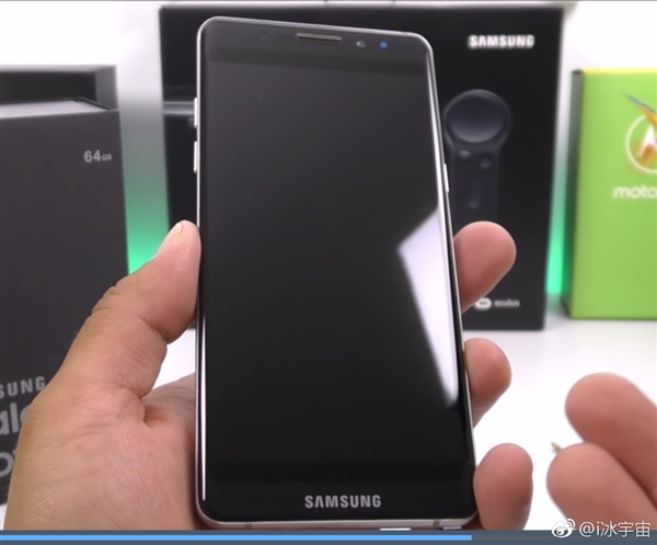 ����Note 8��û¶��ͱ�ɽկ�ˣ���Ļ�����ڱߴ�