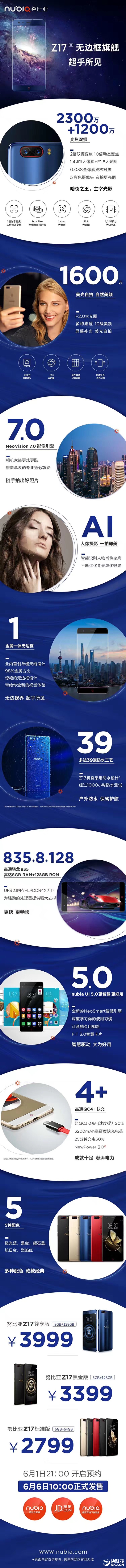 һͼ����nubia Z17���ޱ߿���������835�콢