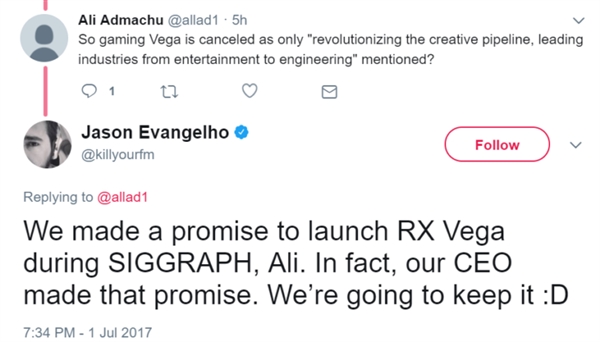 AMDٷȷVegaϷԿܷսGTX 1080