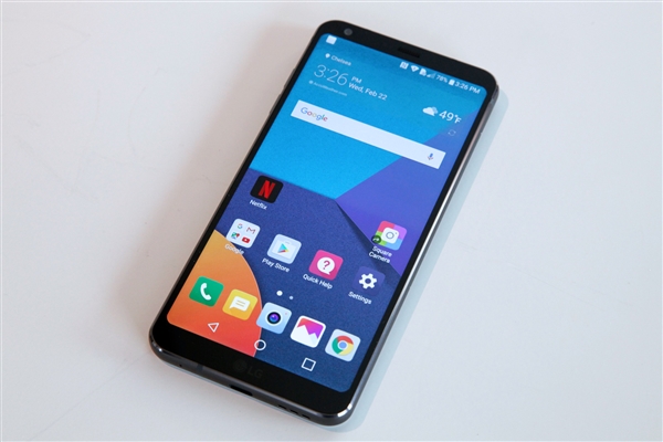 ֪����������������LG G6���յ÷֣�84�� ���ֲ���G5