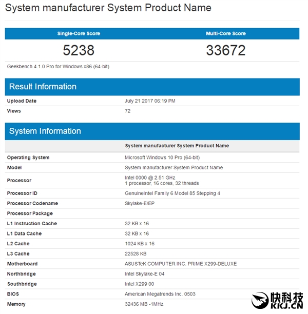 Intel 16����i9-7960X�������أ���ô������