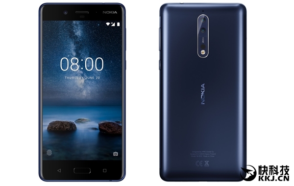ŵ�����콢Nokia 8����ع⣺��˾LOGO�ӳֵ�˫��