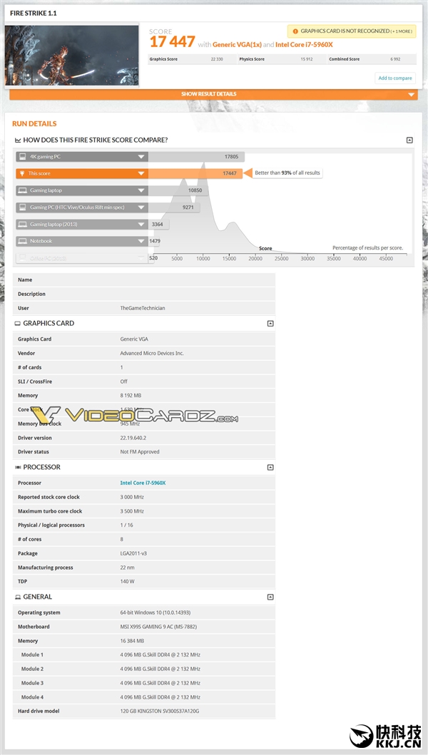 3D Mark㣡AMD RX Vegaع⣺Ѫսƽ1080