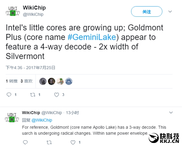 Intel 6��Gemini Lake�ع⣺��������