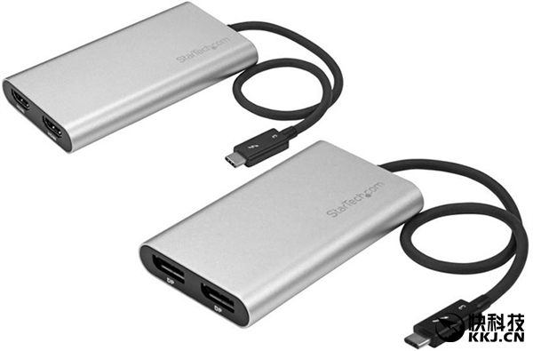 StarTech���׵�3ת�������������ɽ�˫4K��ʾ��