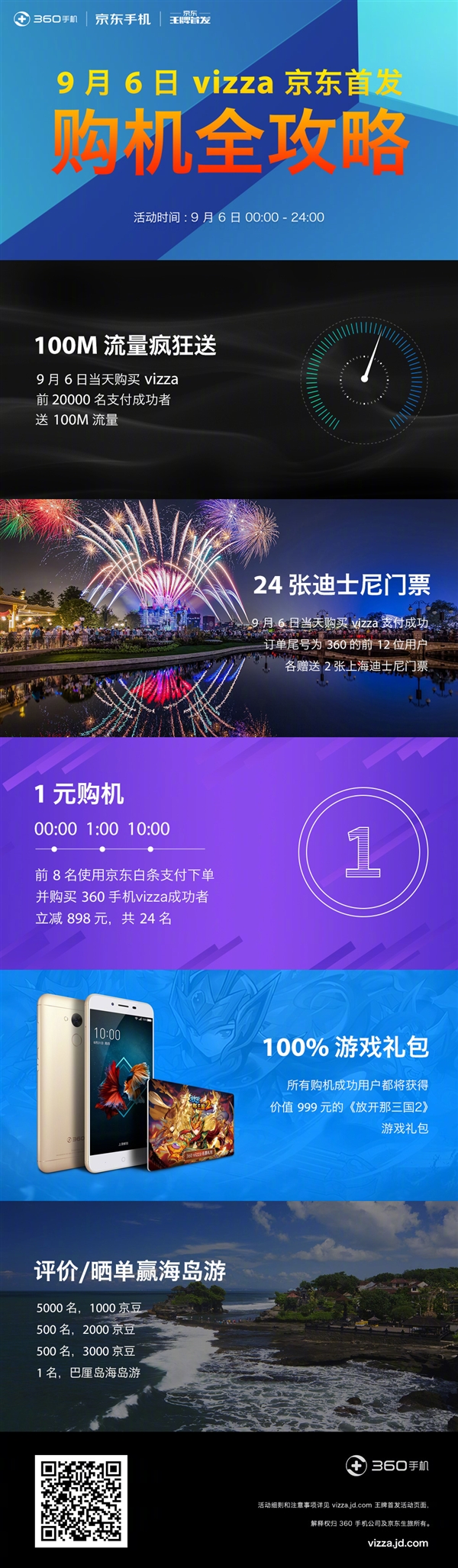 899Ԫ��360�ֻ�vizza������4G�ڴ�/1080P��Ļ